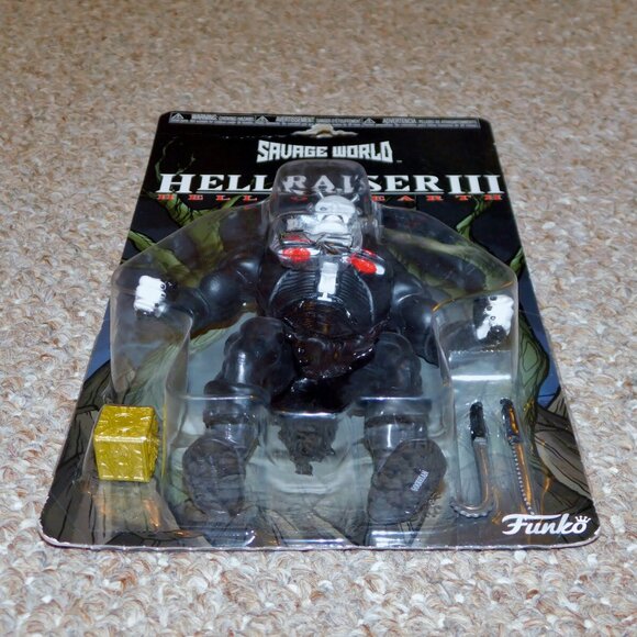 2018 Funko Savage World Horror Hellraiser III 5.5" Pinhead Figure MOC Brand New - Picture 7 of 9